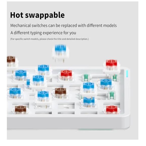 Nuphy Air60 v2 Wireless Keyboard -Gray New - Picture 2 of 9